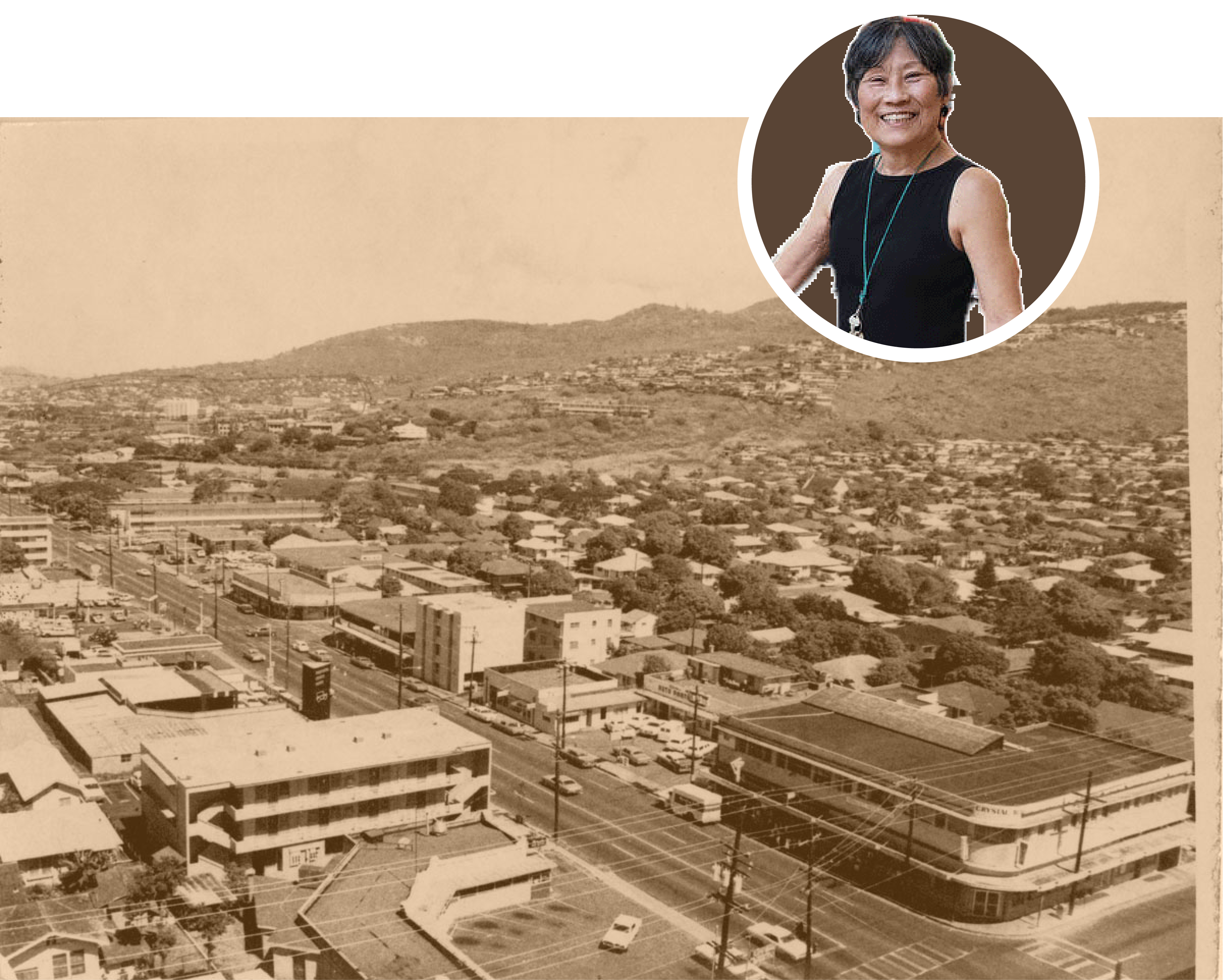 an image of old Kaimuki and owner Dee Dee